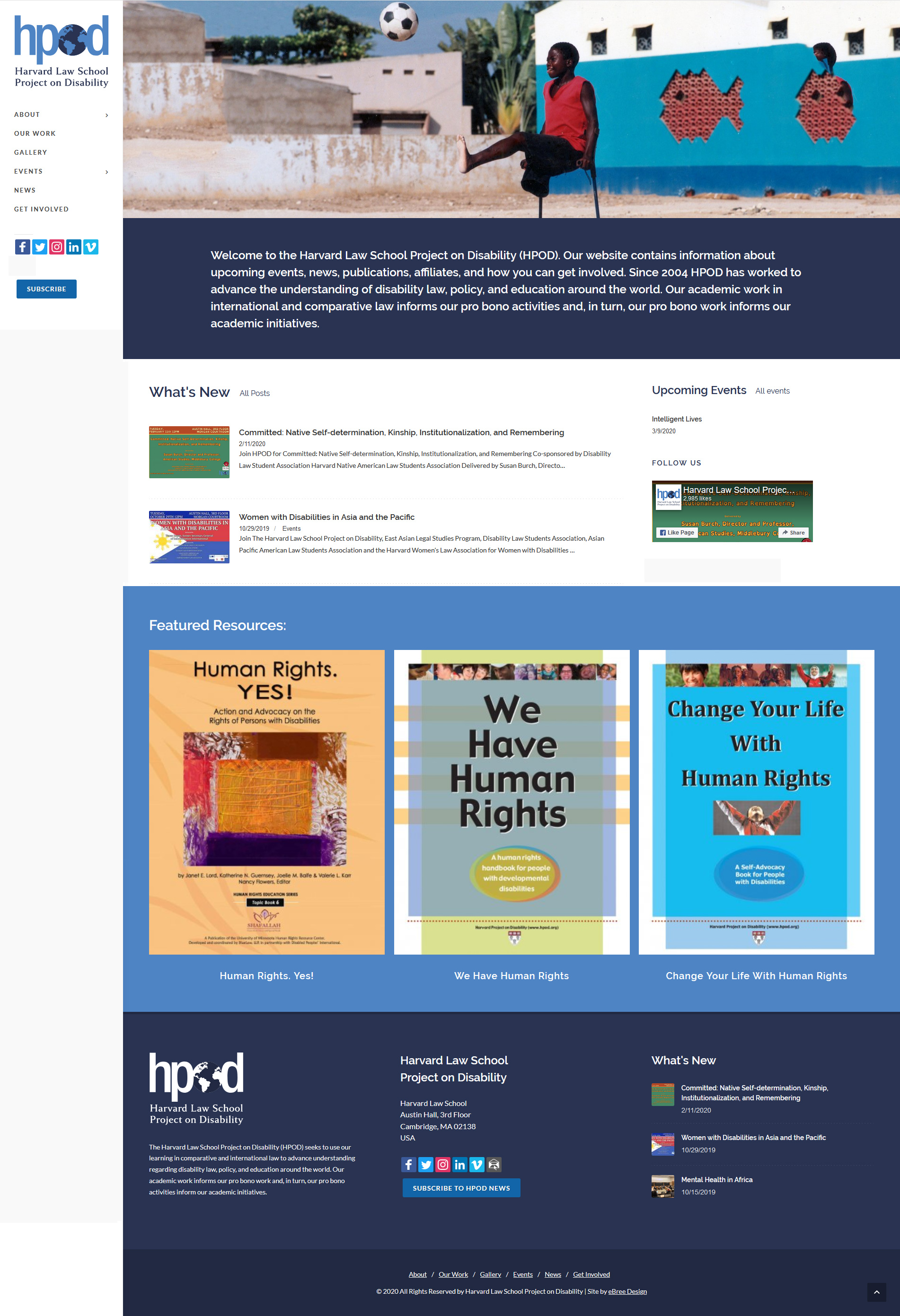 View Harvard Project on Disability Harvard Law School website